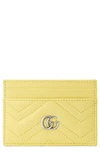 GUCCI GG QUILTED LEATHER CARD CASE,443127DTD1P