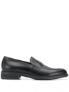 HUGO BOSS LEATHER PENNY LOAFERS