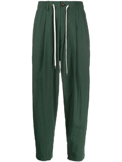 Attachment Carrot Leg Trousers In Green
