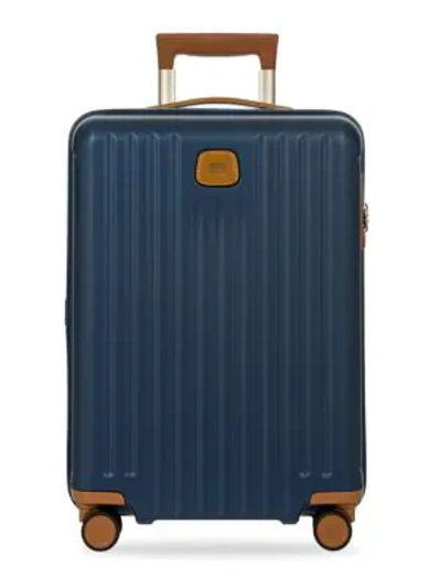 Bric's Capri 21-inch Spinner Expandable Luggage In Matte Blue