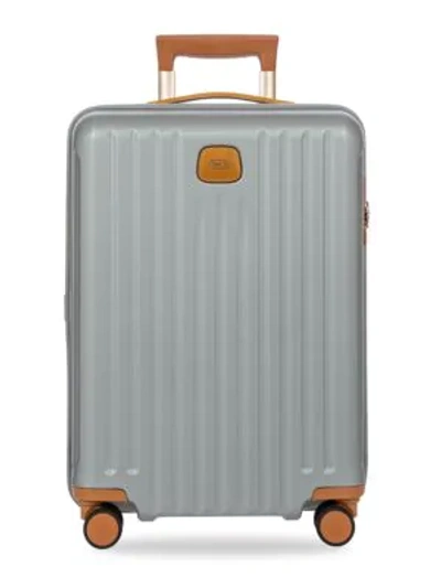 Bric's Capri 21-inch Spinner Expandable Luggage In Silver