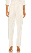 PIECE OF WHITE COLETTE TROUSERS,PWHI-WP1