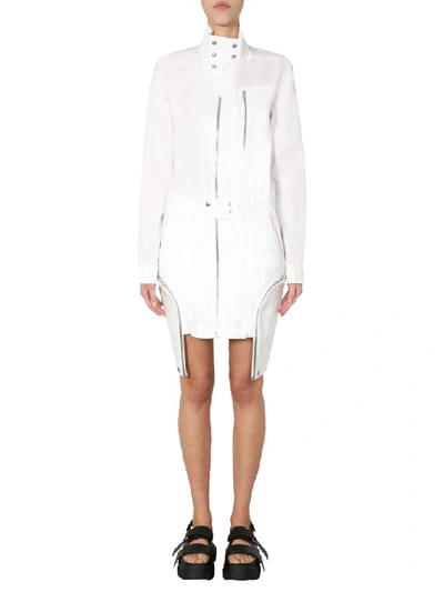 Rick Owens Drkshdw Dress In White