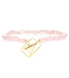 ALIITA A DECO 9KT GOLD BRACELET WITH MORGANITE,P00488534