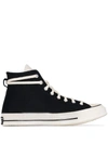 CONVERSE X FEAR OF GOD CHUCK 70 HI "BLACK" SNEAKERS