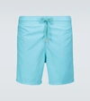 Vilebrequin Men's Unis Swim Trunks In Blue