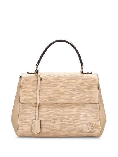 Pre-owned Louis Vuitton 2015  Cluny Bag In Neutrals