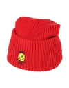 Philosophy Di Lorenzo Serafini Philosophy - Beanie With Happy Without You Print In Red