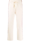 ZADIG & VOLTAIRE SIDE-STRIP CROPPED TROUSERS