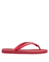 Giuseppe Zanotti Toe Strap Sandals In Red