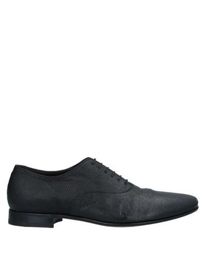 Henderson Baracco Laced Shoes In Black