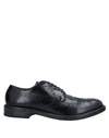 Moma Lace-up Shoes In Black