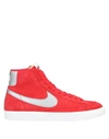 Nike Blazer Low '77 Suede Sneaker In Red