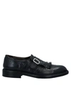 Green George Loafers In Black