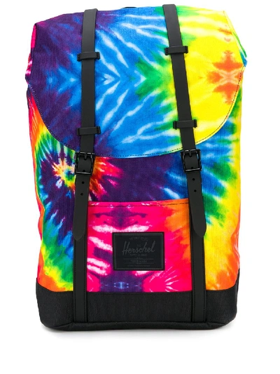 Herschel Supply Co Tie Dye Print Backpack In Blue