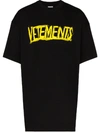 VETEMENTS X BIG SKULL MOTORHEAD LOGO-PRINT T-SHIRT