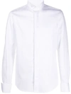Xacus Long Sleeve Tailored Shirt In White