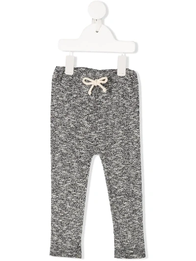 Message In The Bottle Babies' Hannes Knitted Trousers In Grey