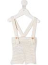 MESSAGE IN THE BOTTLE KANDINSKY KNITTED DUNGAREES