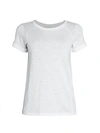 Vince Short-sleeve Crewneck T-shirt In Optic White