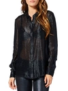 RTA BLYTHE SHEER BLOUSE,0400012625522