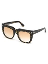 TOM FORD THEA 51MM SQUARE SUNGLASSES,0400012466646