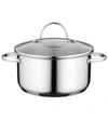 BERGHOFF COMFORT STAINLESS STEEL 7" COVERED CASSEROLE