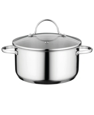 Berghoff Comfort Stainless Steel 7" Covered Casserole In Grey