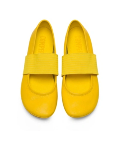 Camper Women's Right Nina Mary Jane Women's Shoes In Yellow