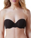 Skarlett Blue Women's Strut Multi-way Strapless Bra 329182 In Black