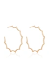WALTERS FAITH CLIVE 18K ROSE GOLD EARRINGS,828000