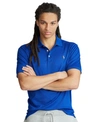 Polo Ralph Lauren Men's Big & Tall Classic-fit Cotton Mesh Polo In Heritage Royal Blue