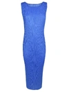 Issey Miyake New Colorful Basics 2 Tank Dress In Bluette