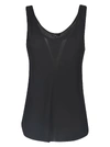 Theory Len Tubular Stretch Jersey Tank Top In Black
