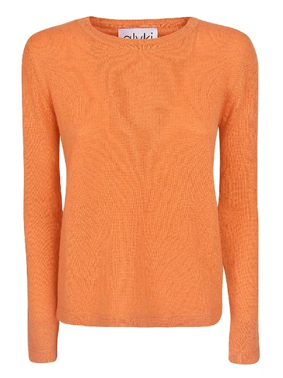 Alyki Long-sleeved Jumper In Orange