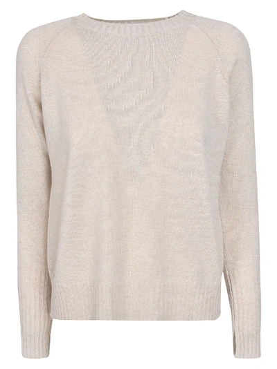 Alyki Ribbed Knit Sweater In Natural