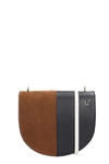 L'AUTRE CHOSE SHOULDER BAG IN LEATHER COLOR SUEDE AND LEATHER,11394330