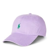 Ralph Lauren Kids' Cotton Chino Baseball Cap In English Lavender