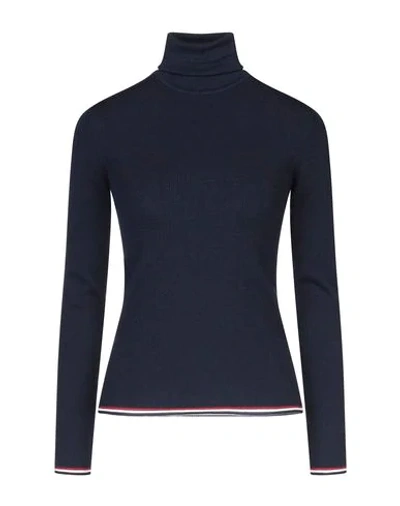 Thom Browne Turtlenecks In Dark Blue