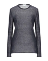 Ballantyne Sweaters In Dark Blue