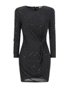 Liu •jo Short Dresses In Black