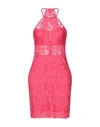 Guess Short Dresses In Fuchsia