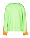 Les Benjamins Sweatshirt In Light Green