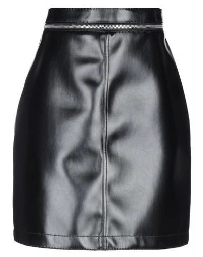 Philosophy Di Lorenzo Serafini Midi Skirts In Black
