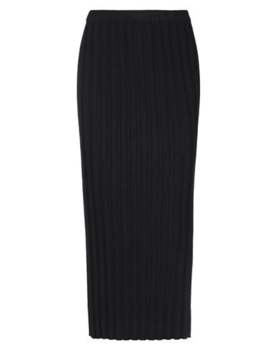 Anneclaire Midi Skirts In Black