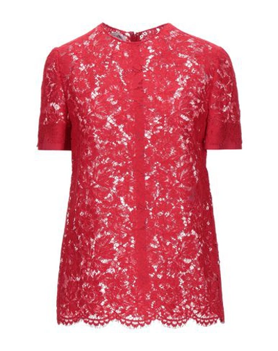 Valentino Blouses In Red