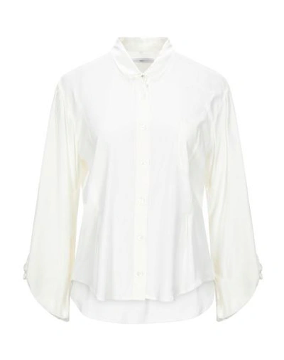 High By Claire Campbell Shirts In Ivory