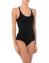 Rick Owens One-piece Swimsuits In Black