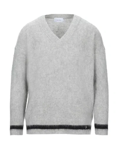 Calvin Klein Sweaters In Grey