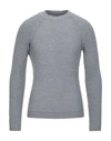 Grey Daniele Alessandrini Sweater In Light Grey